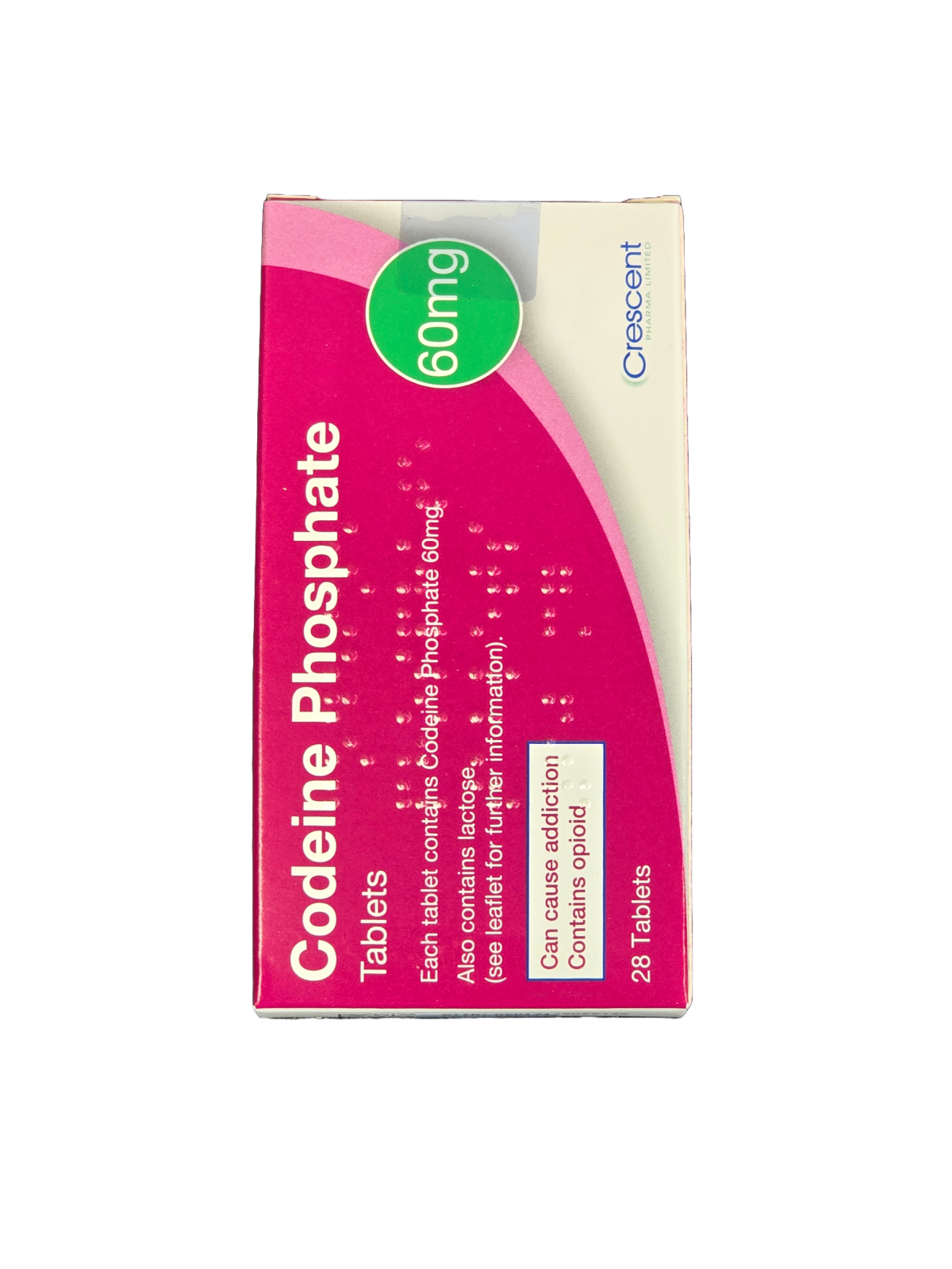 Codeine Crescent 60MG X28 Tabs