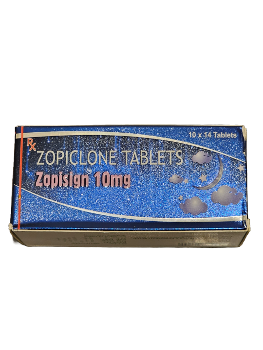 Zopiclone Zopisign 10MG X140 Tabs