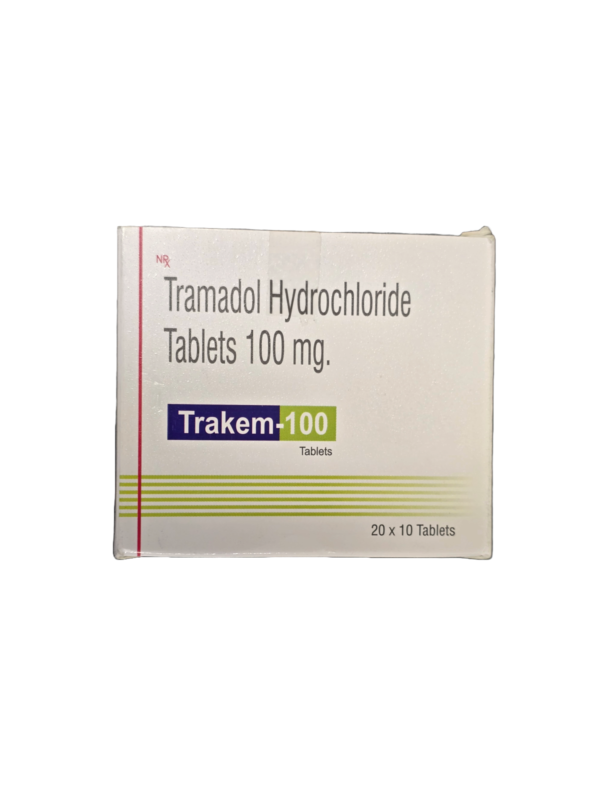 Tramadol Trakem 100mg X10 Tabs