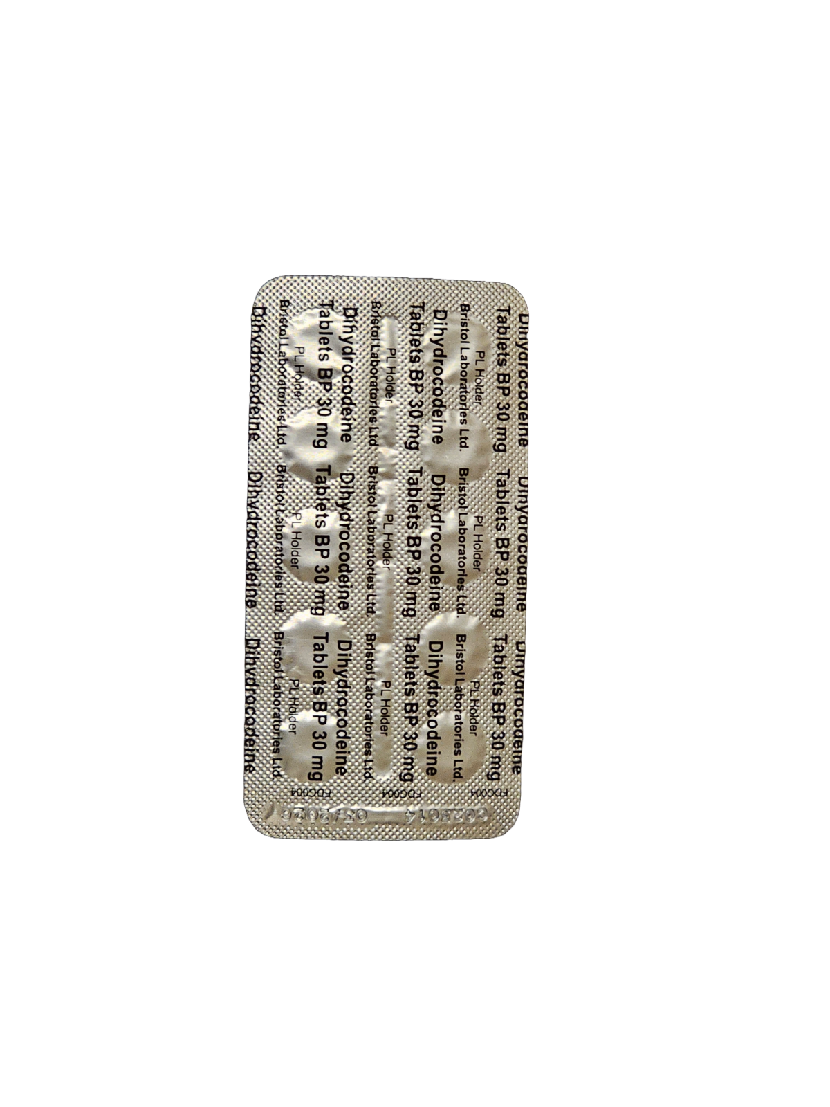 Dihydrocodeine BL 30MG X100 Tabs