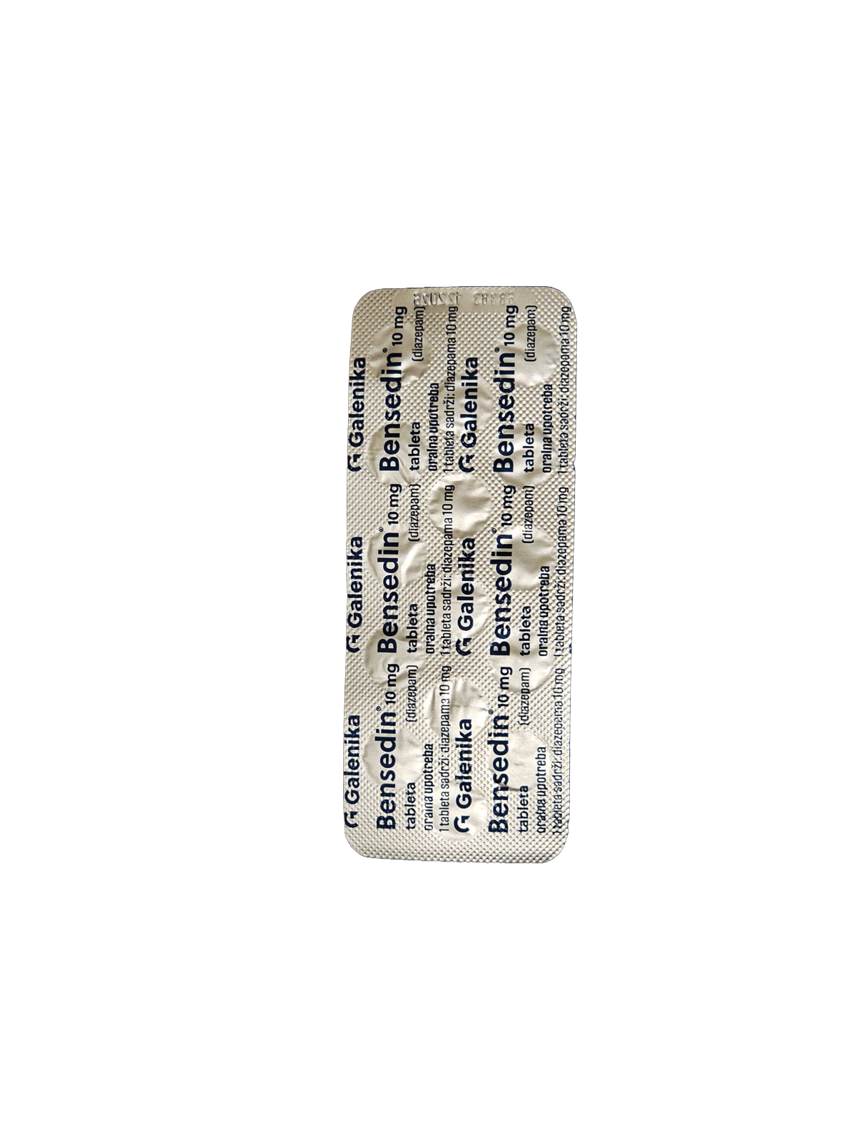 Diazepam Galenika 10MG X15 Tabs