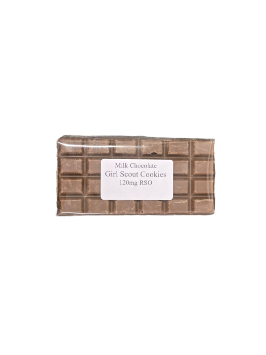 RSO Milk Belgian Chocolate Bar 120MG