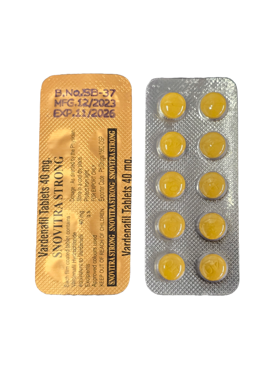 Vardenafil 40MG X10 Tabs